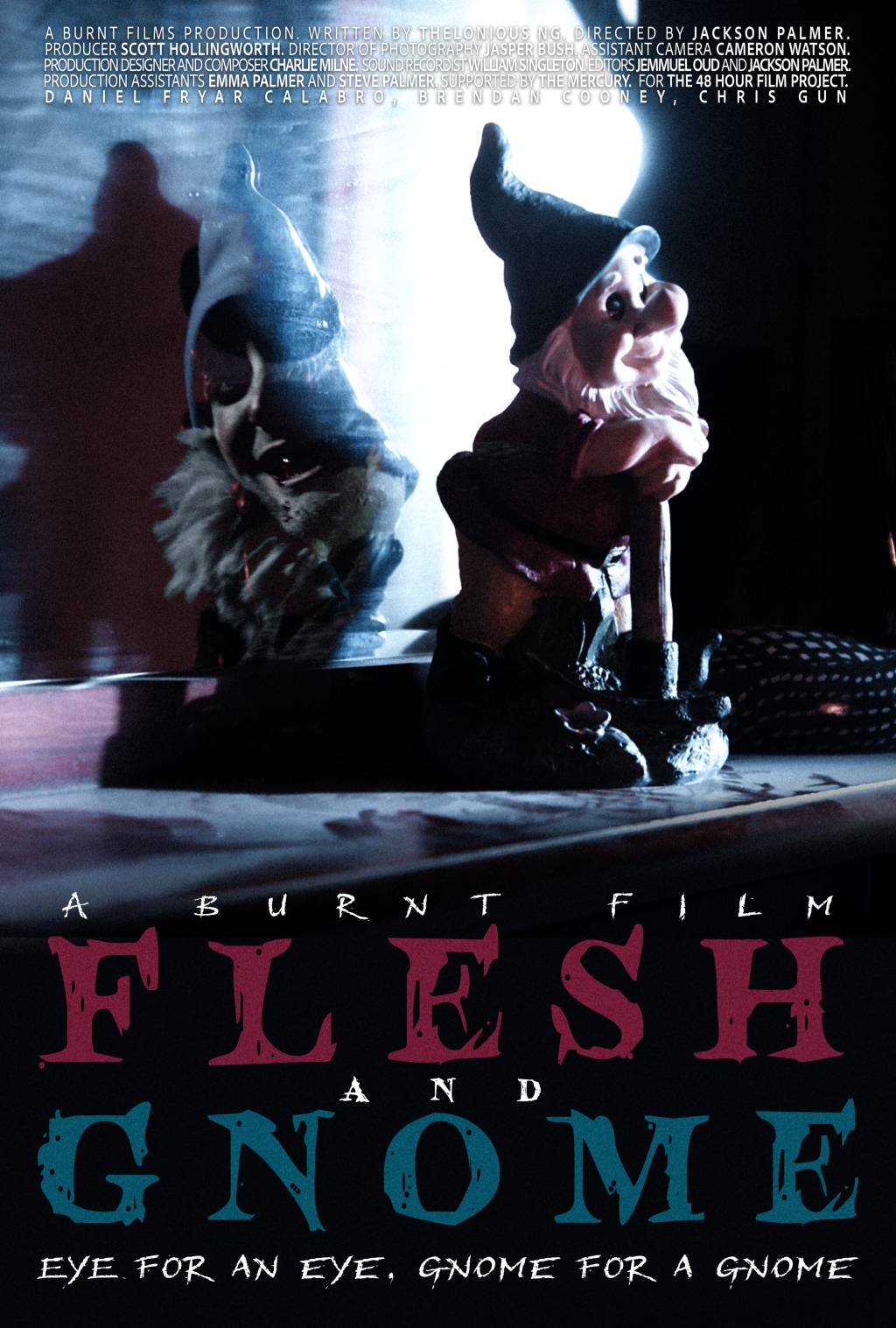Filmposter for Flesh and Gnome